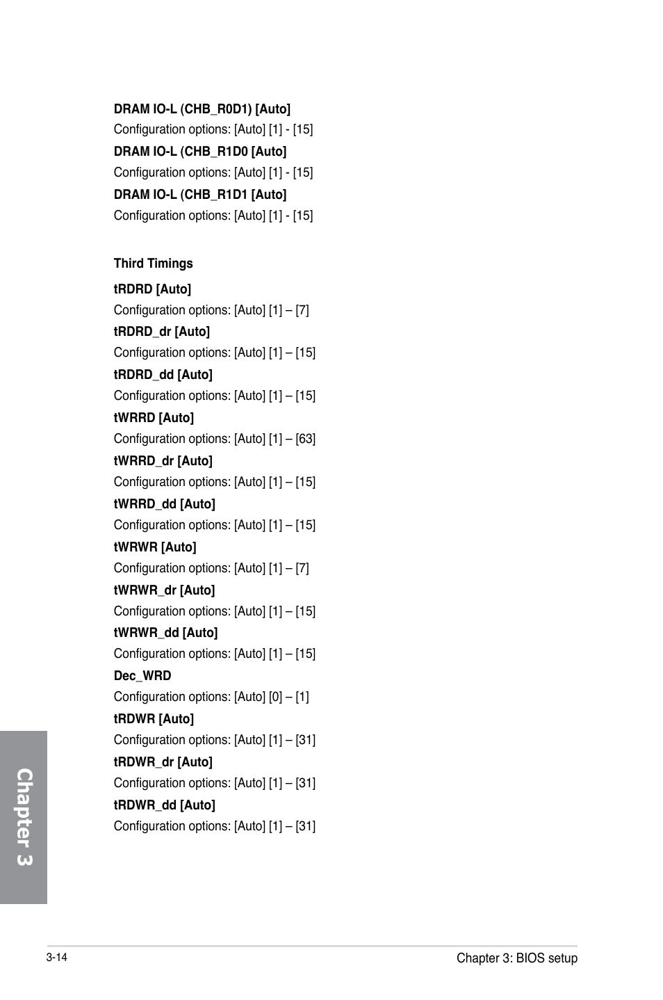 Chapter 3 | Asus Z87-PRO User Manual | Page 96 / 168