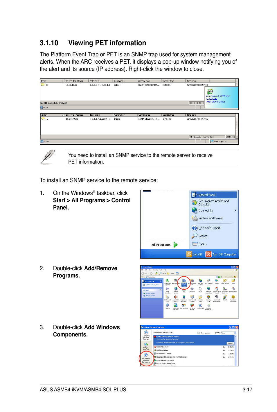 10 viewing pet information | Asus ASMB4-iKVM User Manual | Page 51 / 84