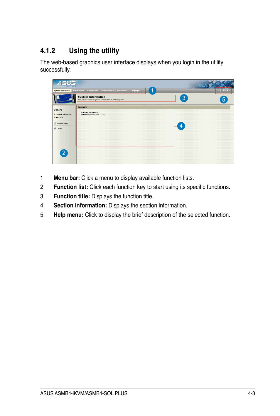 2 using the utility | Asus ASMB4-iKVM User Manual | Page 63 / 84