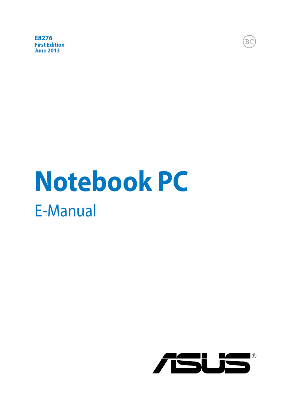 Asus V301LP User Manual | 126 pages