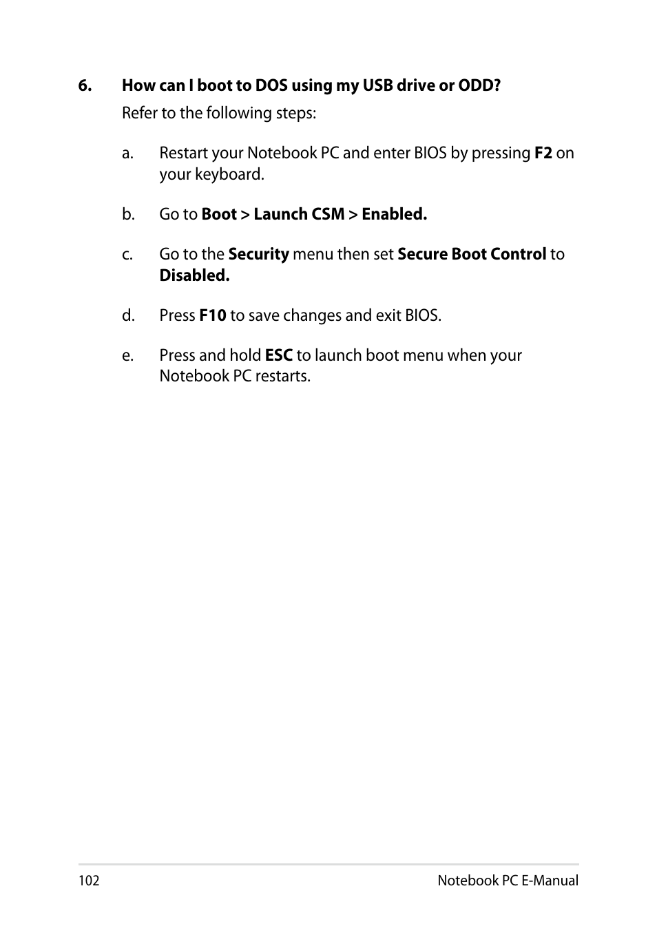 Asus V301LP User Manual | Page 102 / 126