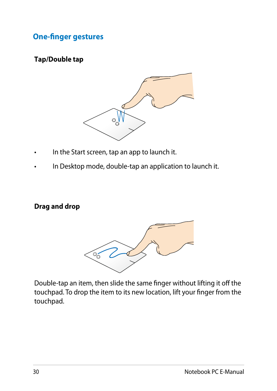 Asus V301LP User Manual | Page 30 / 126