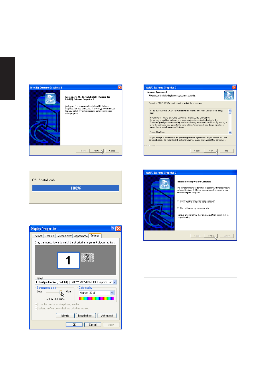 Vga driver setup | Asus M5NP User Manual | Page 13 / 106