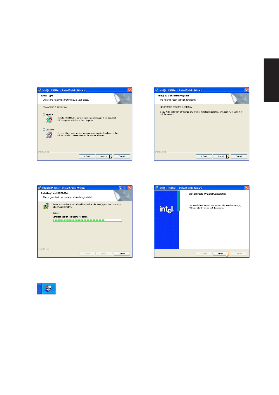 Proset setup (cont.) | Asus M5NP User Manual | Page 20 / 106