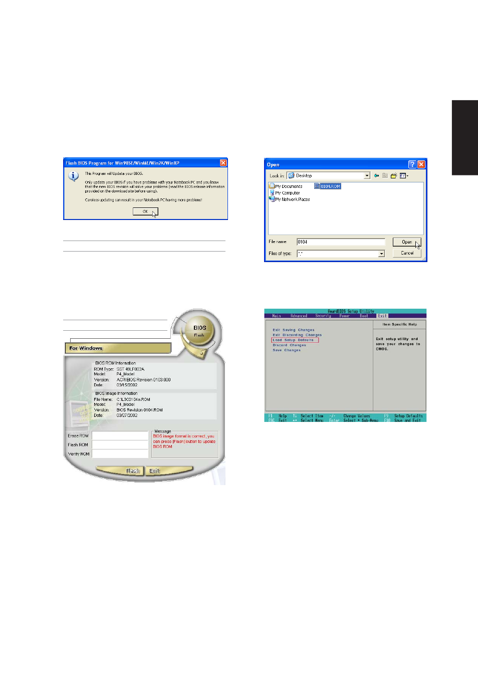 Using winflash | Asus M5NP User Manual | Page 84 / 106