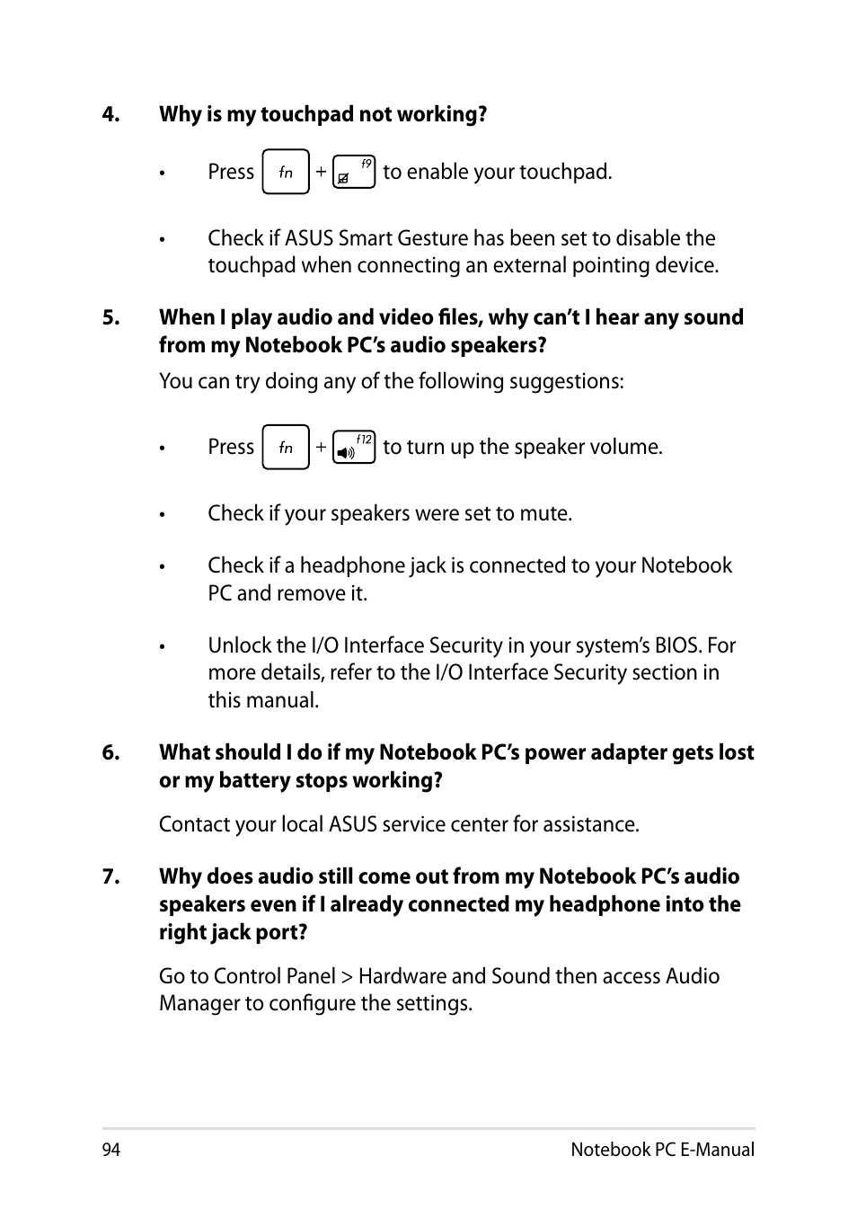 Asus X200MA User Manual | Page 94 / 120