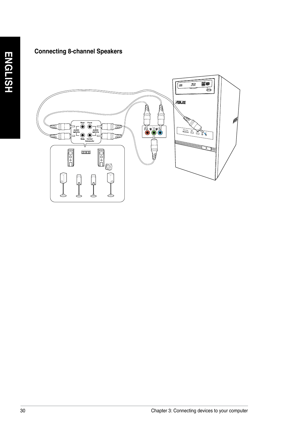 En gl is h en gl is h en gl is h en gl is h | Asus K5130 User Manual | Page 30 / 64