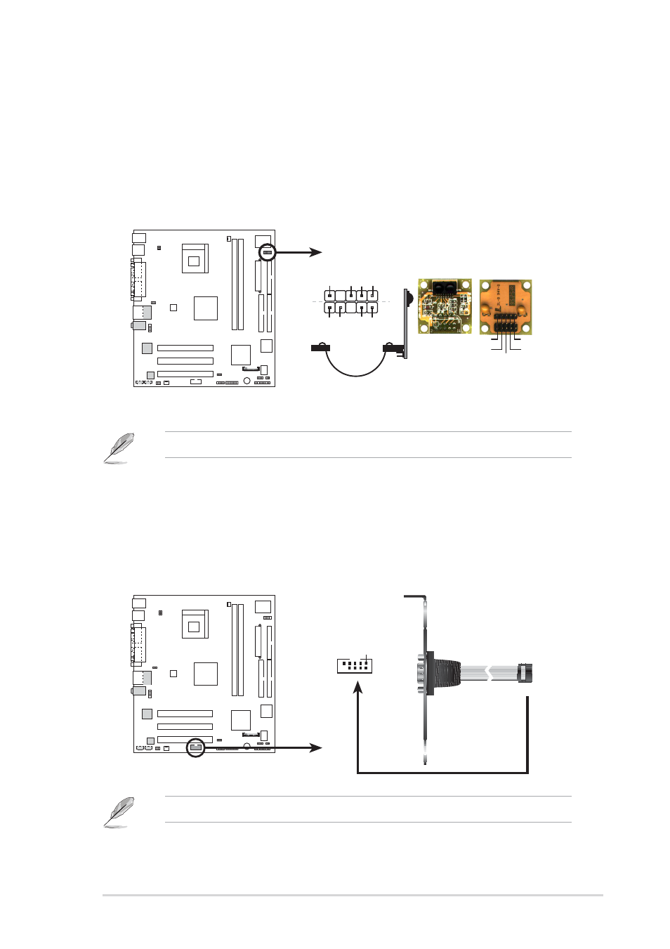 Asus p4bp-mx motherboard 1-21, The ir module is purchased separately, P4bp-mx infrared module connector | P4bp-mx serial com2 bracket, Com2 the com2 bracket is purchased separately | Asus P4BP-MX User Manual | Page 31 / 64