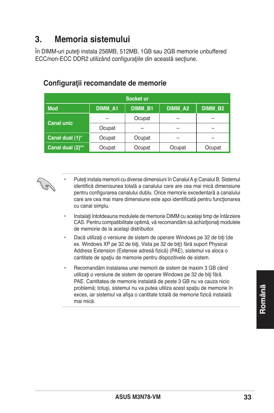 Asus M3N78-VM User Manual | Page 33 / 38