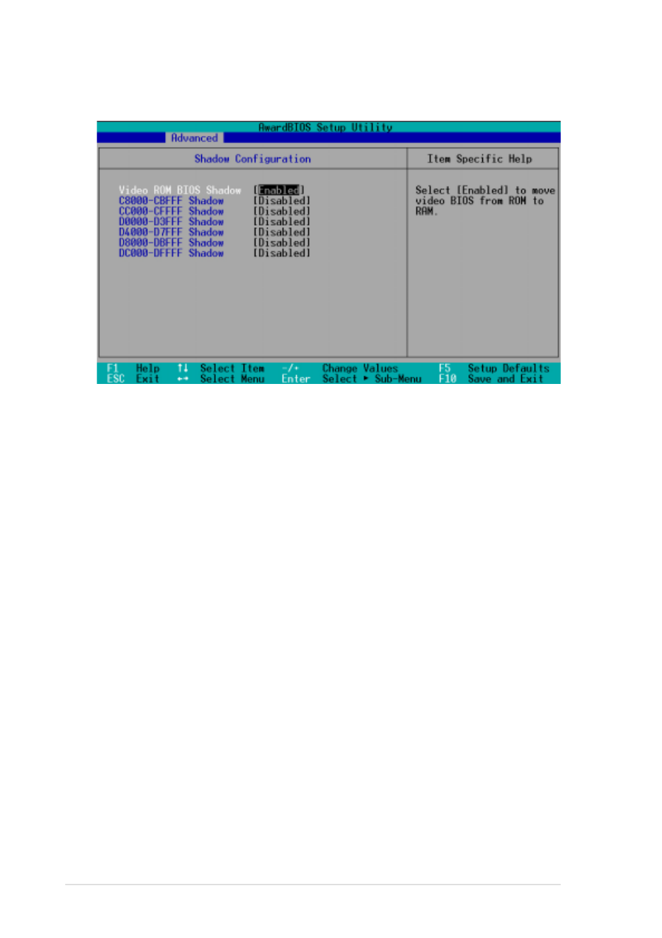 4 shadow configuration | Asus Terminator K7 User Manual | Page 100 / 110