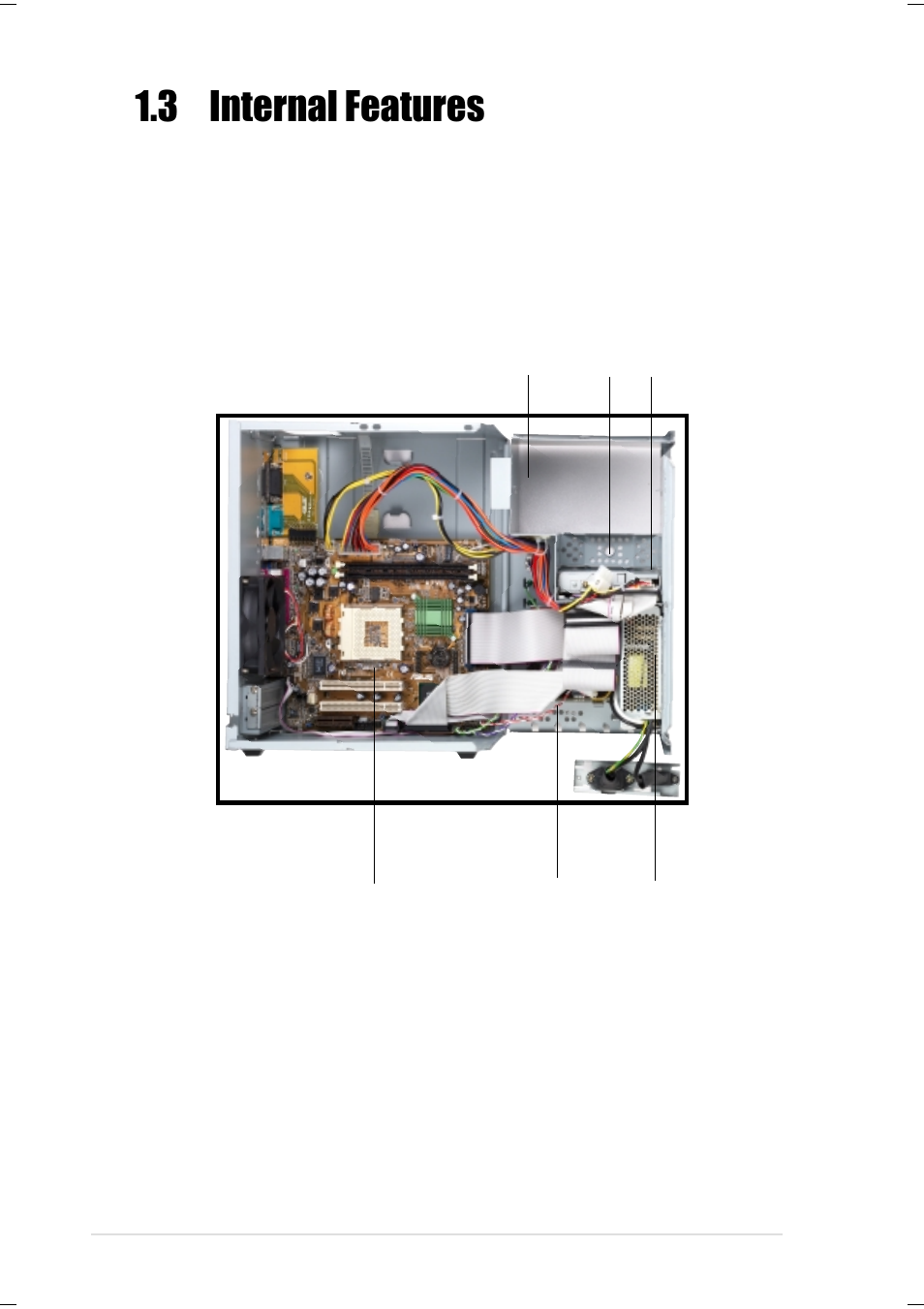 3 internal features | Asus Terminator K7 User Manual | Page 14 / 110