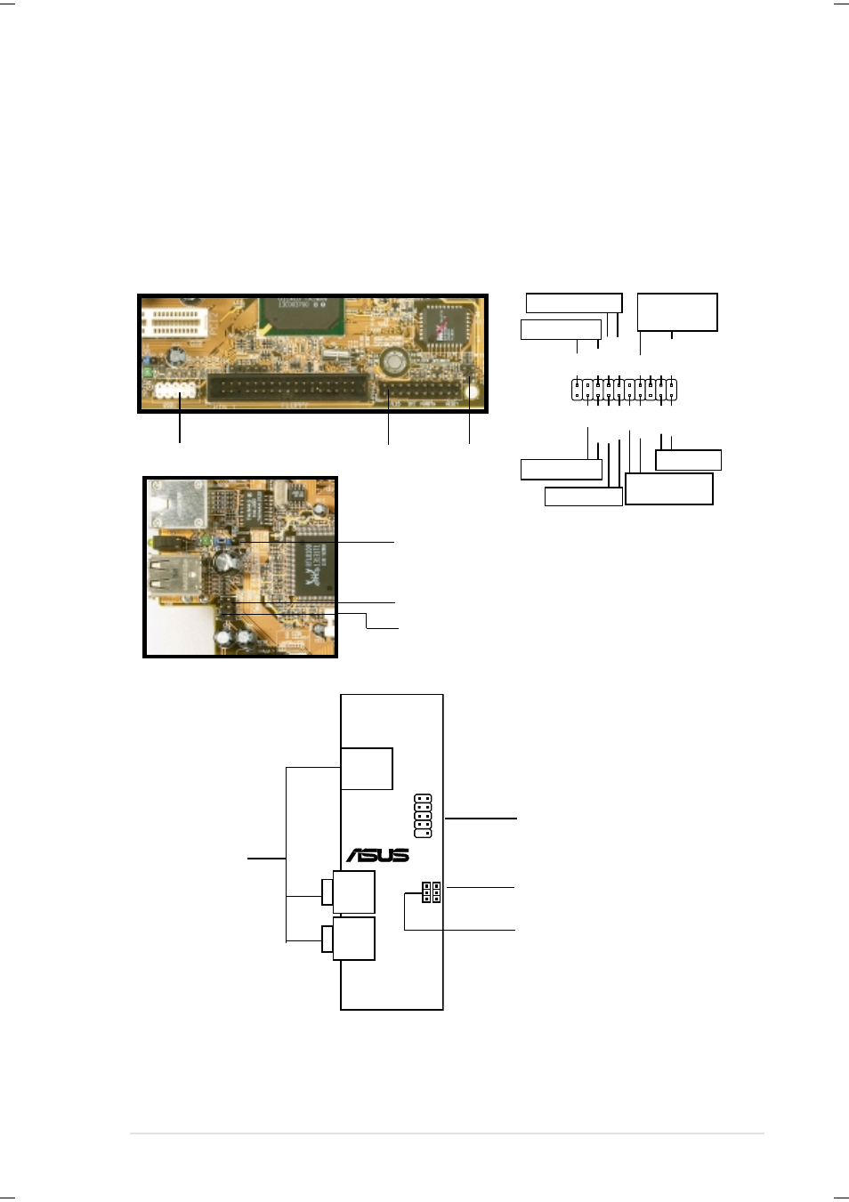 2 motherboard connectors, Asus terminator k7 barebone system 29, Uaex | Asus Terminator K7 User Manual | Page 29 / 110