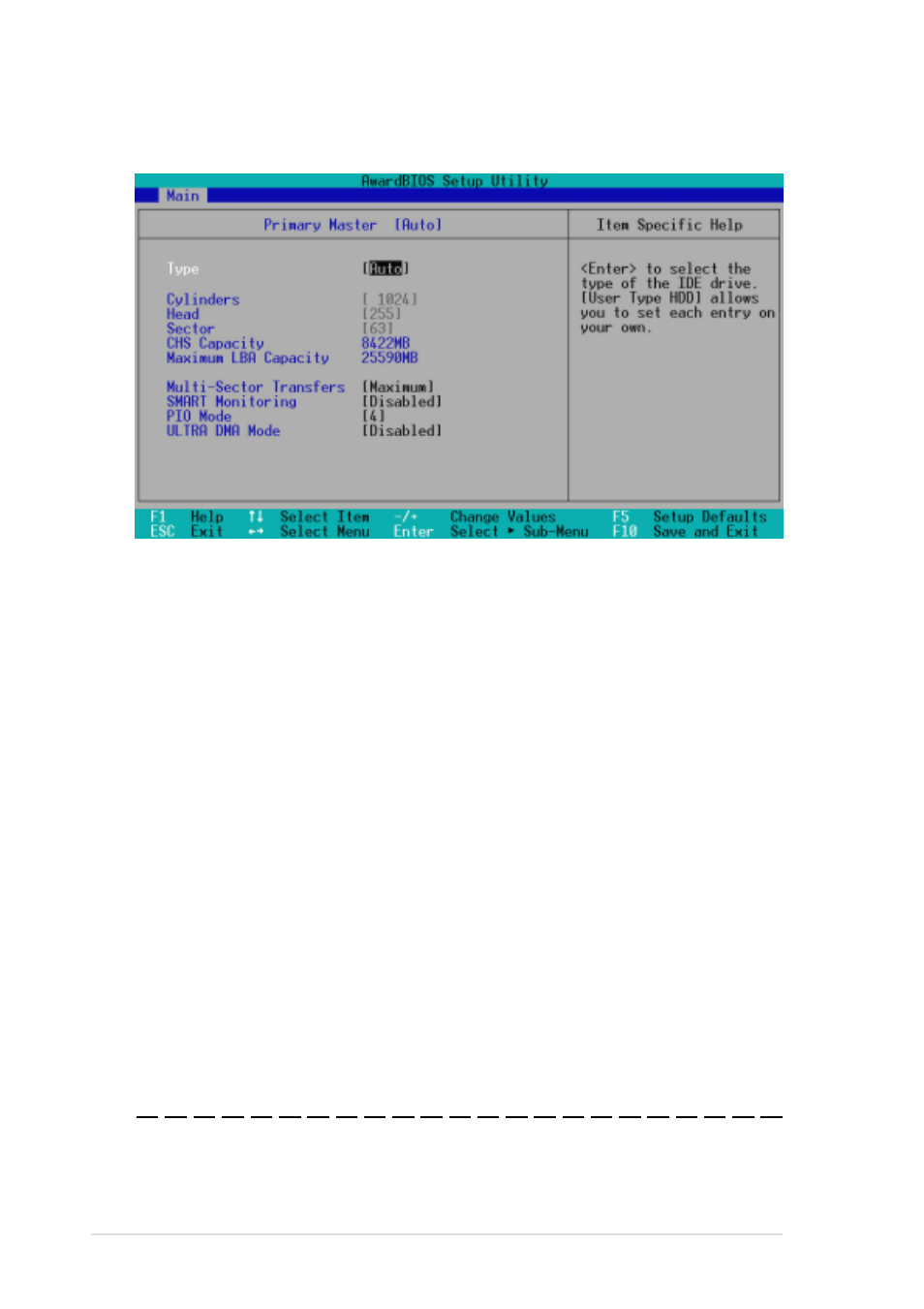 1 primary & secondary master/slave | Asus Terminator K7 User Manual | Page 84 / 110