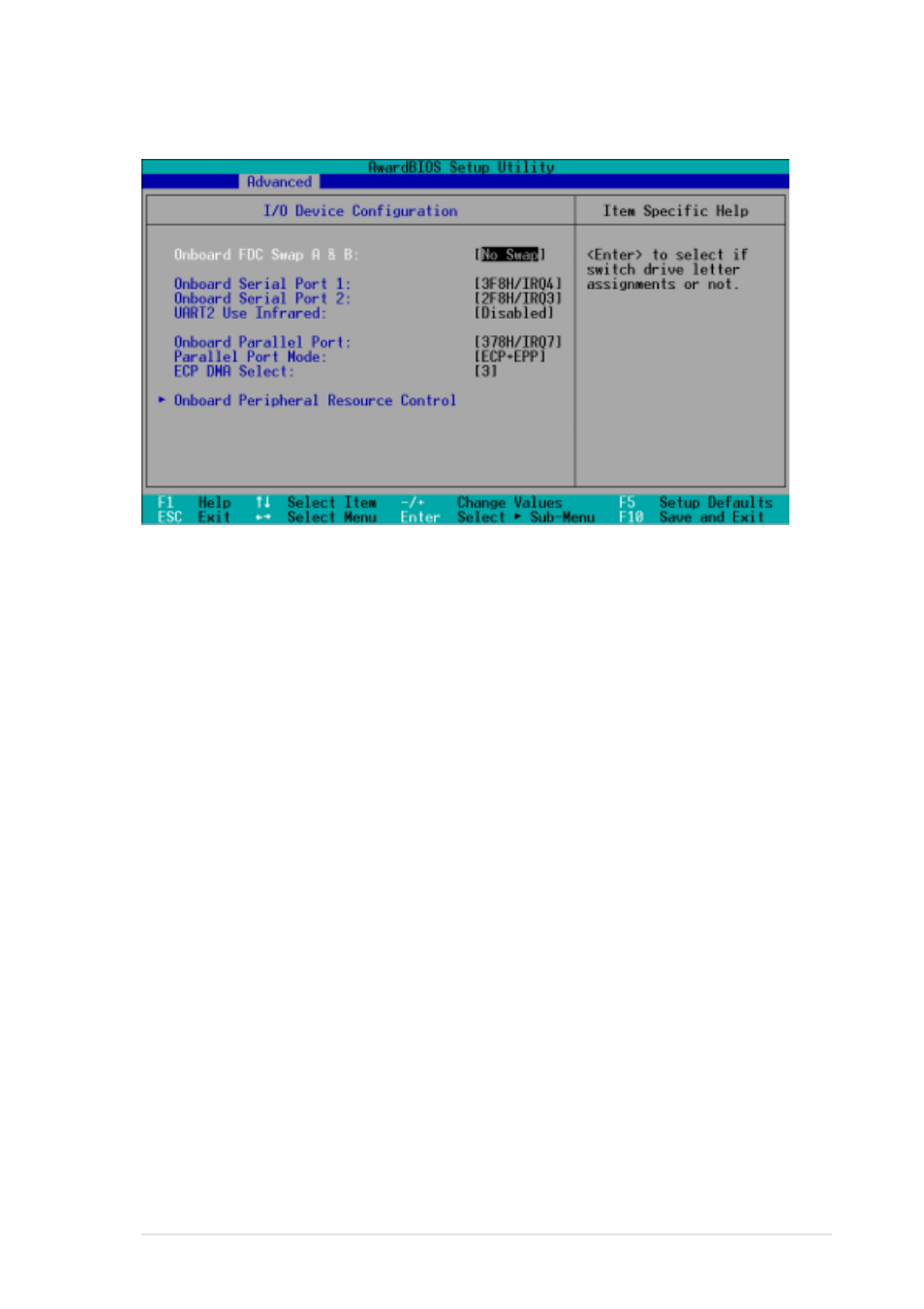 2 i/o device configuration | Asus Terminator K7 User Manual | Page 93 / 110