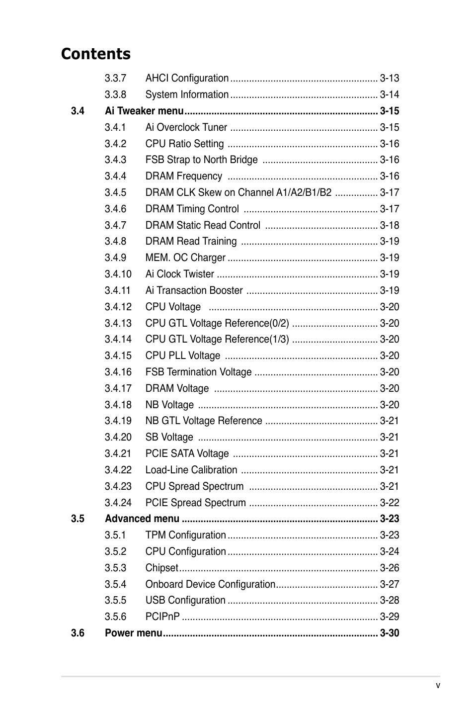 Asus P5Q Deluxe User Manual | Page 5 / 192