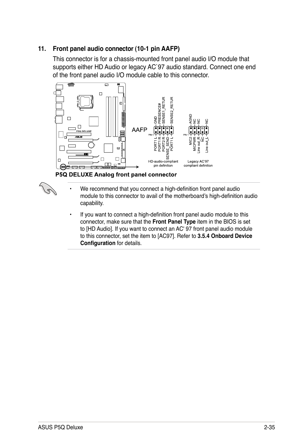 Asus P5Q Deluxe User Manual | Page 61 / 192