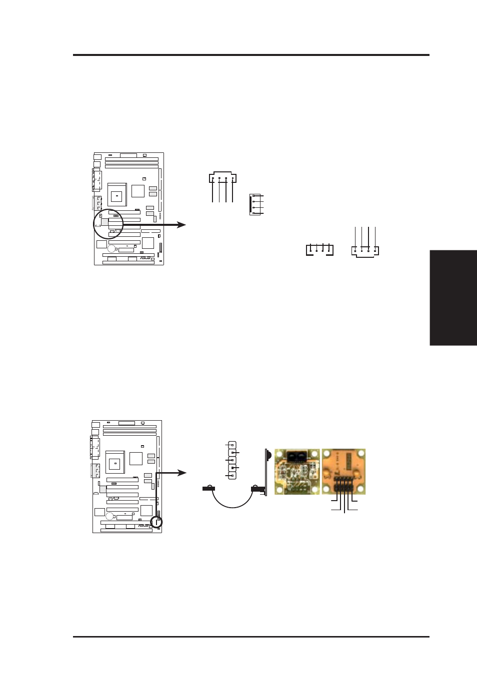 Hardware setup, Asus mes user’s manual 35, Mes internal audio connectors modem | Mes infrared module connector | Asus MES User Manual | Page 35 / 104