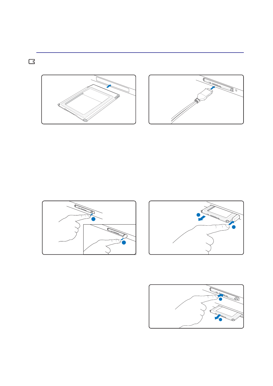 Removing an expresscard | Asus A7Vc User Manual | Page 39 / 76