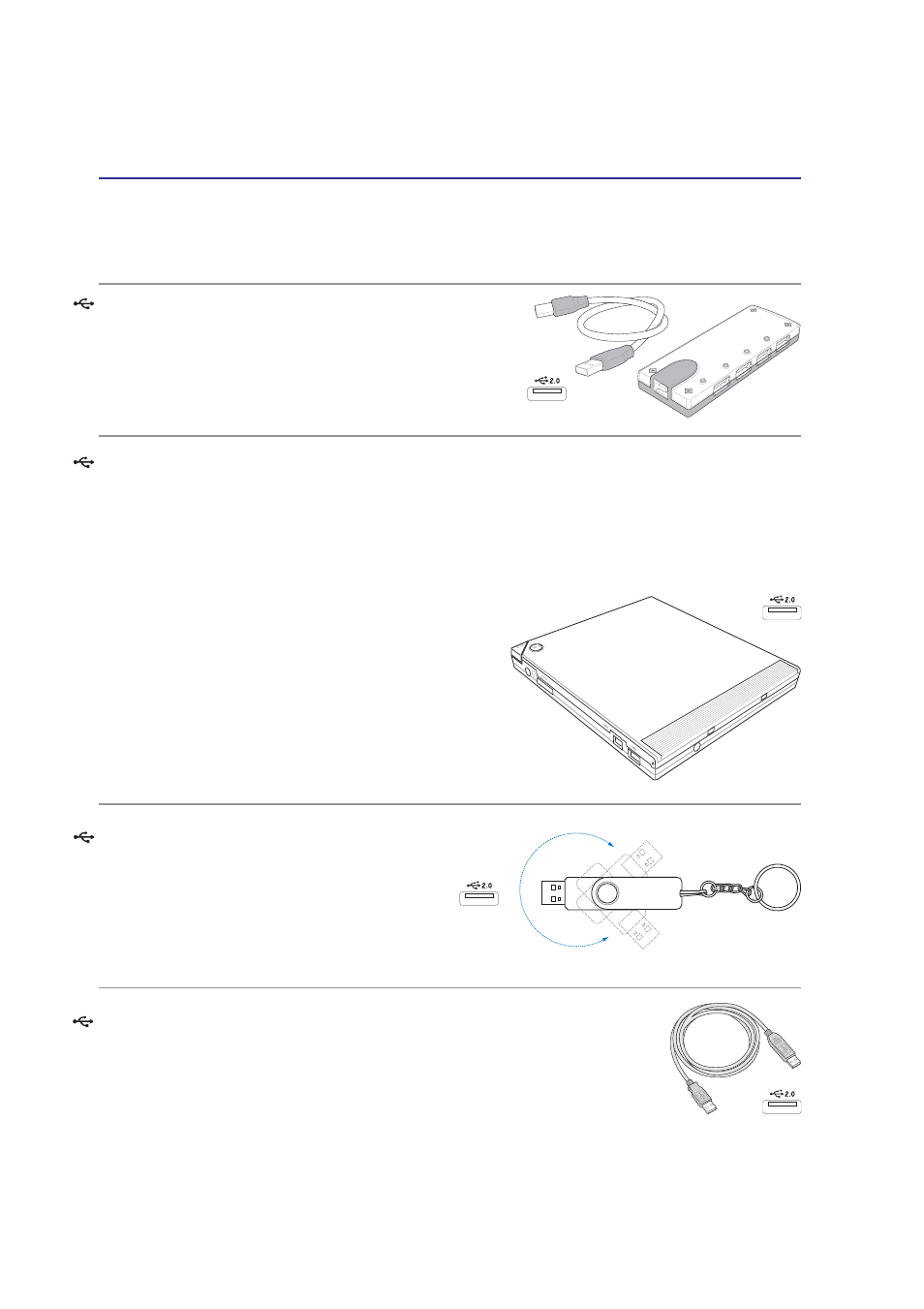 Optional accessories, Usb hub (optional), Usb communication cable | Usb 2.0 slim combo drive (optional) | Asus A7Vc User Manual | Page 56 / 76