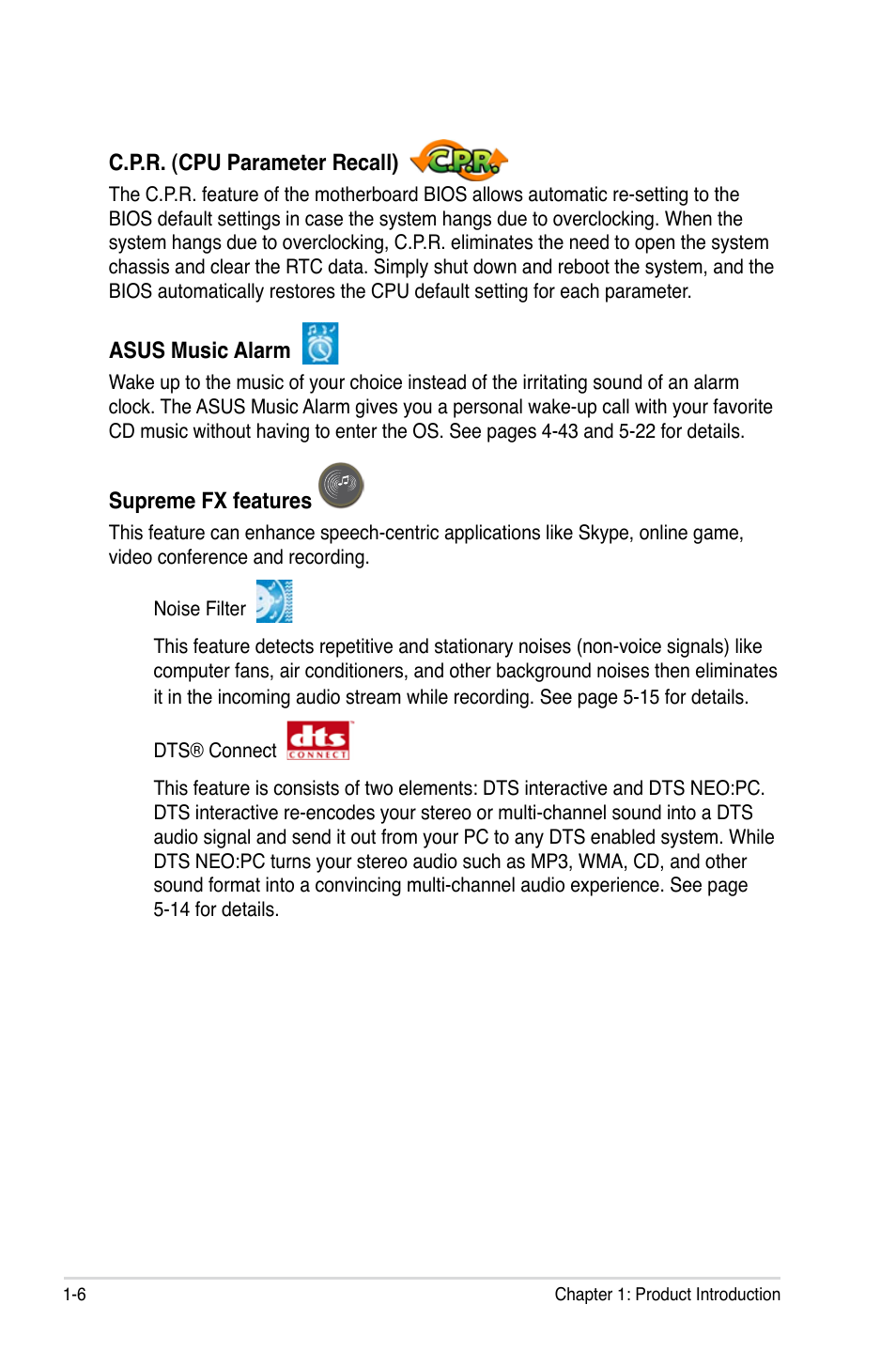 Asus Striker User Manual | Page 22 / 162