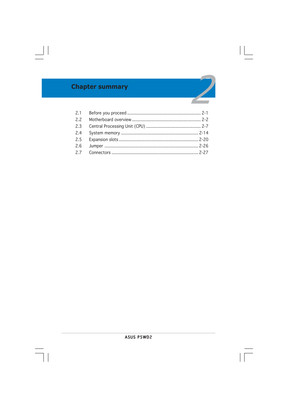 Asus P5WD2 User Manual | Page 24 / 150