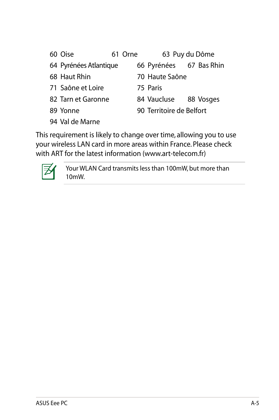 Asus Eee PC 901/XP User Manual | Page 75 / 84