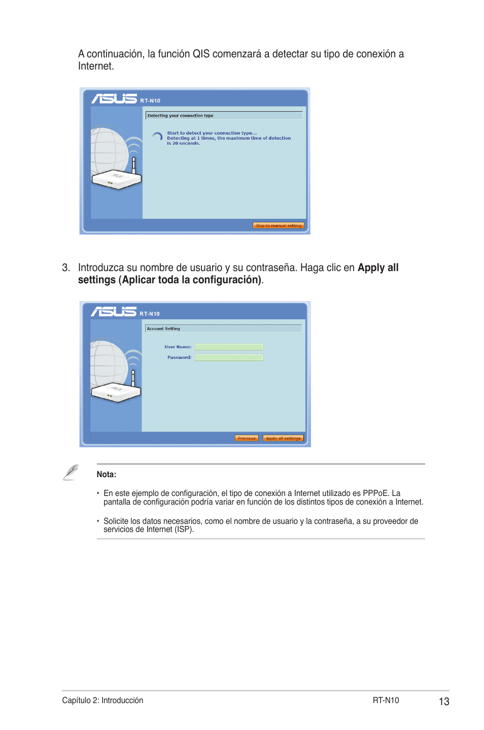 Asus RT-N10 (VER.C1) User Manual | Page 13 / 53