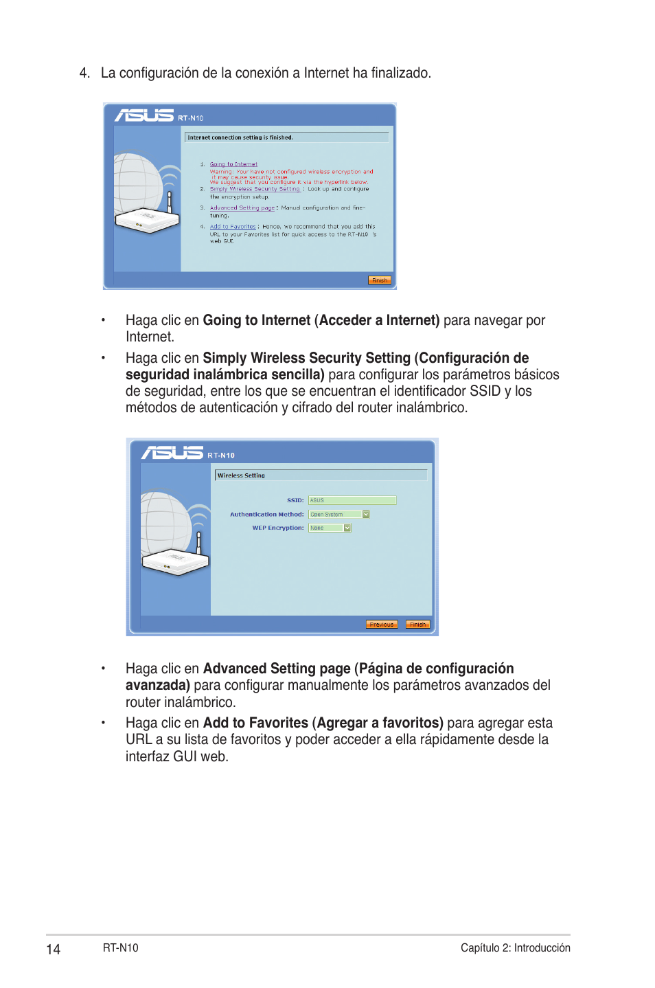 Asus RT-N10 (VER.C1) User Manual | Page 14 / 53