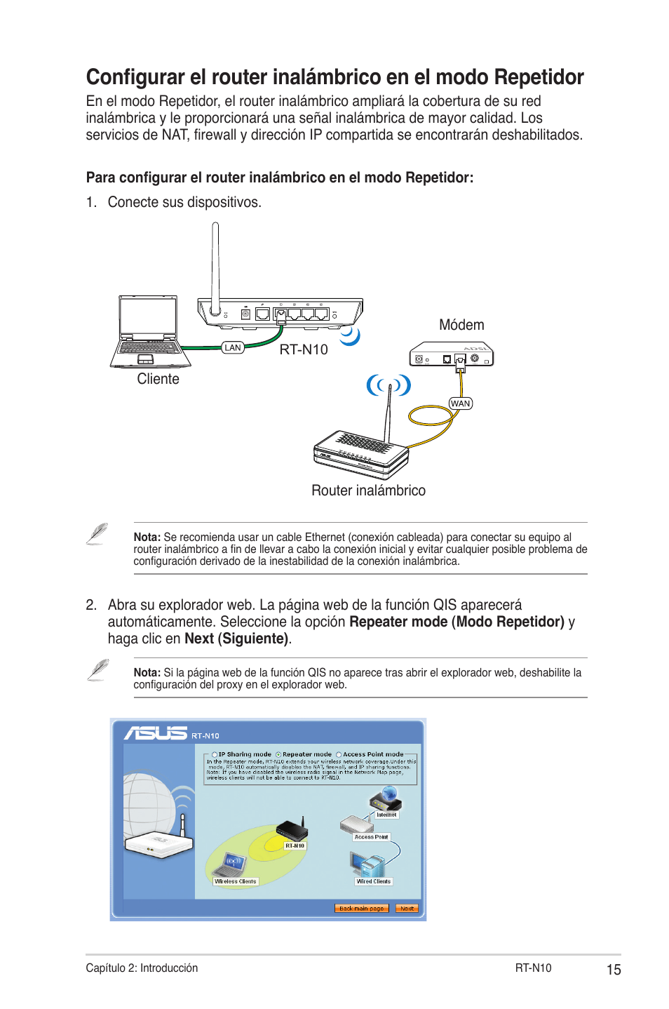 Asus RT-N10 (VER.C1) User Manual | Page 15 / 53