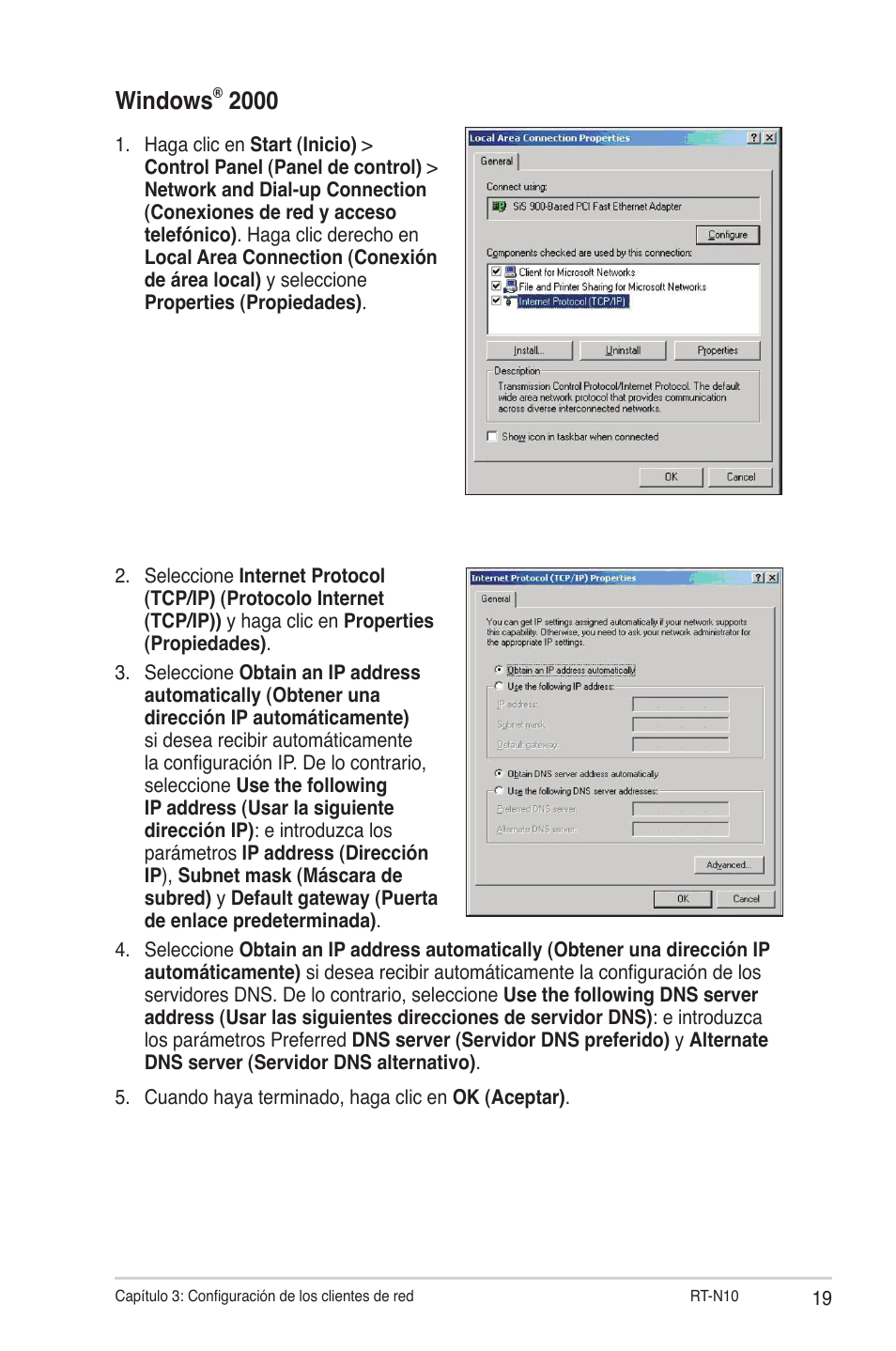 Windows | Asus RT-N10 (VER.C1) User Manual | Page 19 / 53