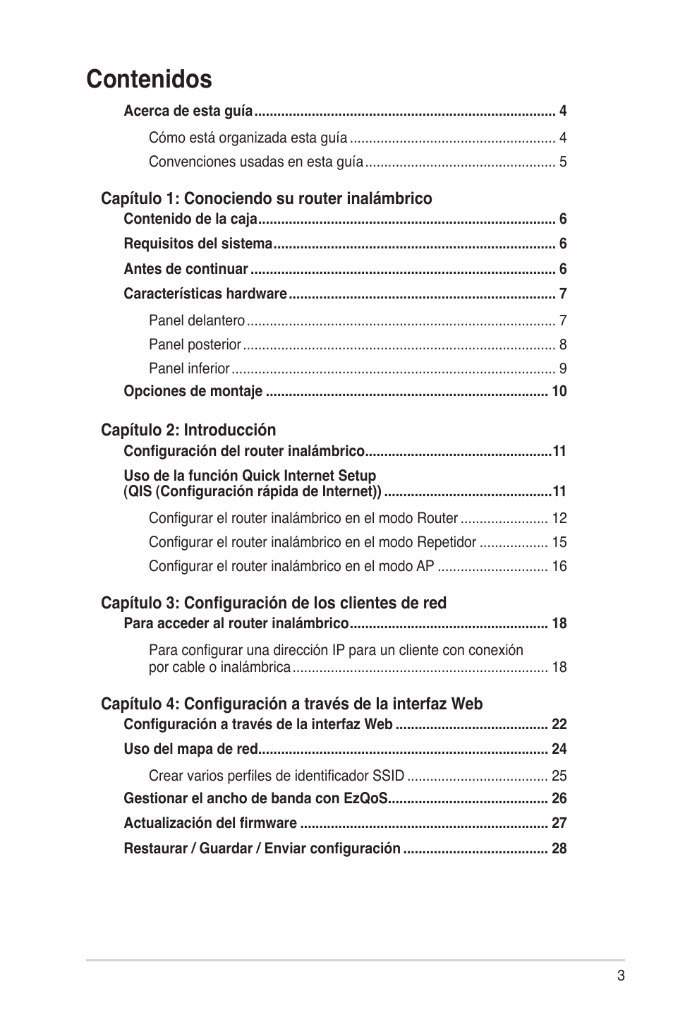 Asus RT-N10 (VER.C1) User Manual | Page 3 / 53