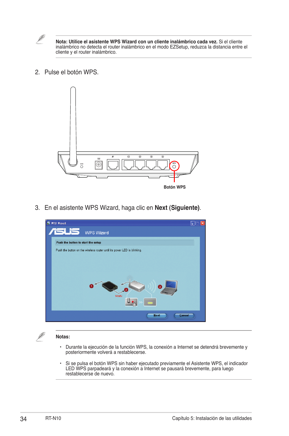 Asus RT-N10 (VER.C1) User Manual | Page 34 / 53