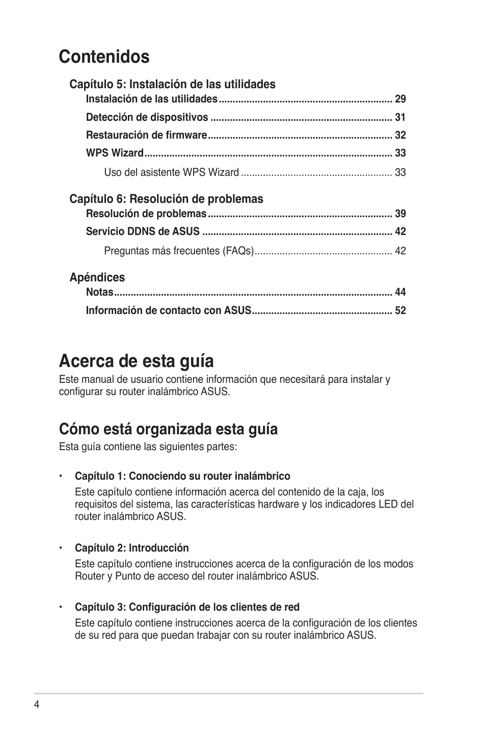 Asus RT-N10 (VER.C1) User Manual | Page 4 / 53
