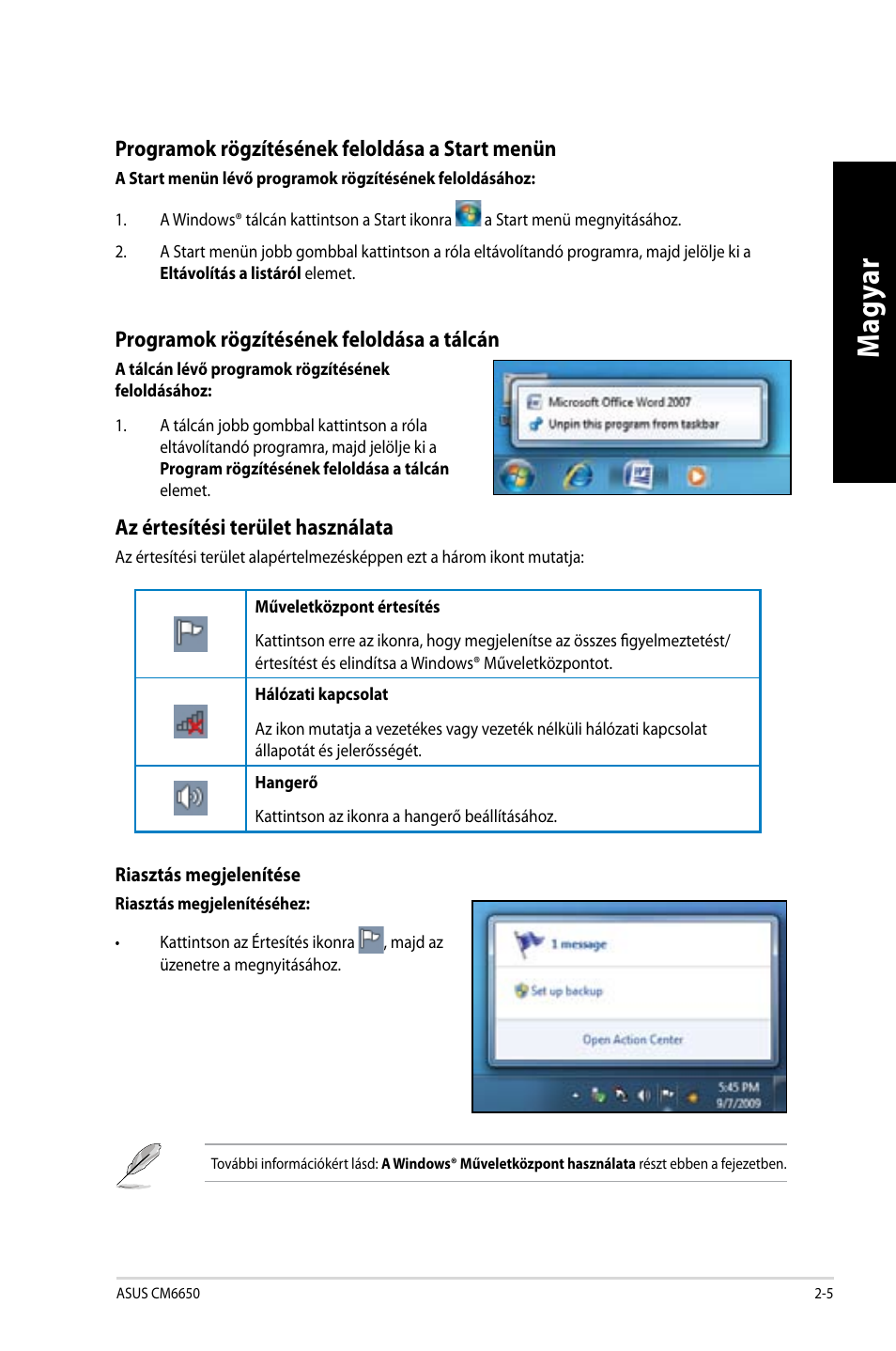 Mag ya r m ag ya r | Asus CM6650 User Manual | Page 191 / 420