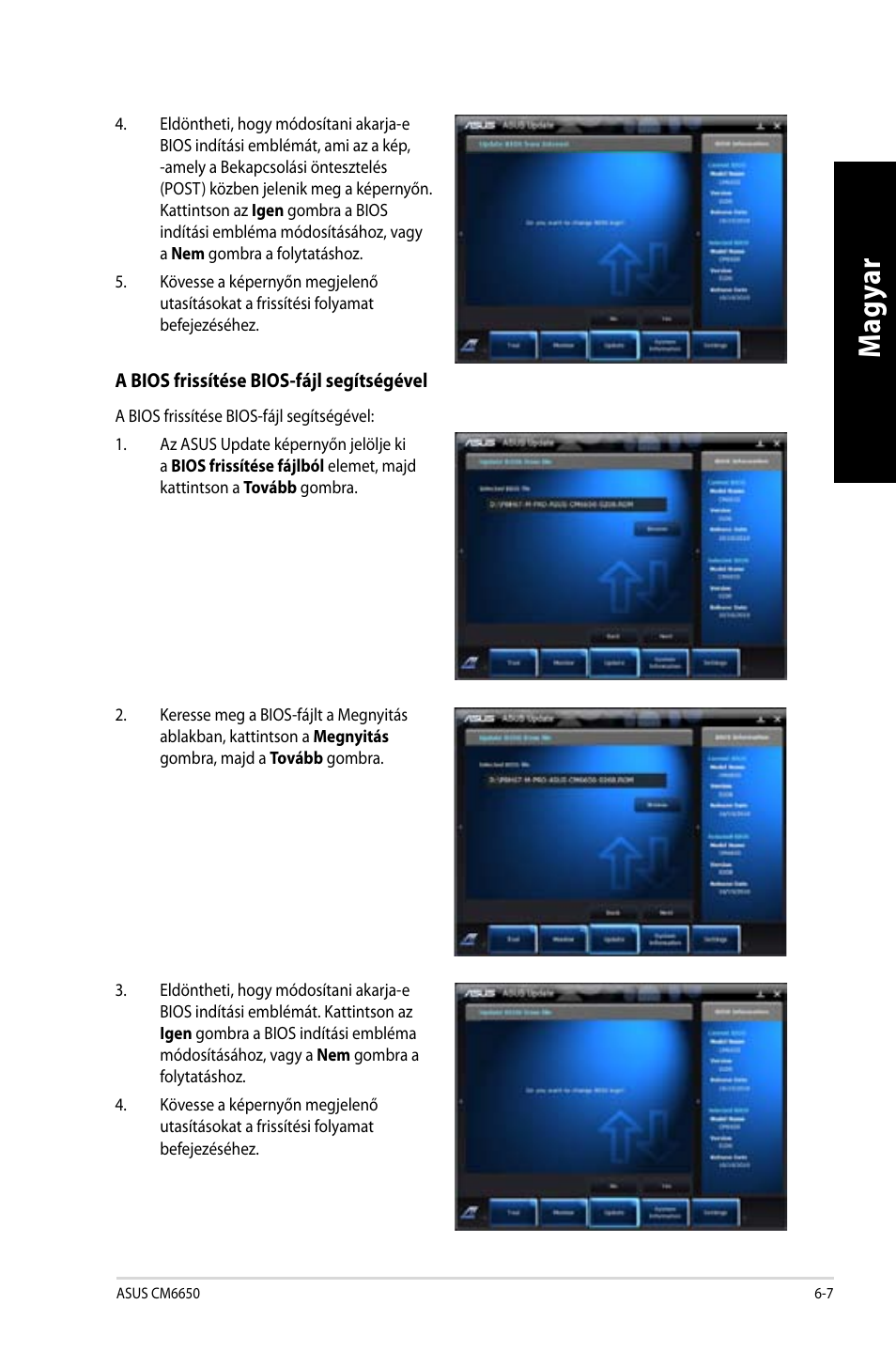 Mag ya r m ag ya r m ag ya r m ag ya r | Asus CM6650 User Manual | Page 231 / 420