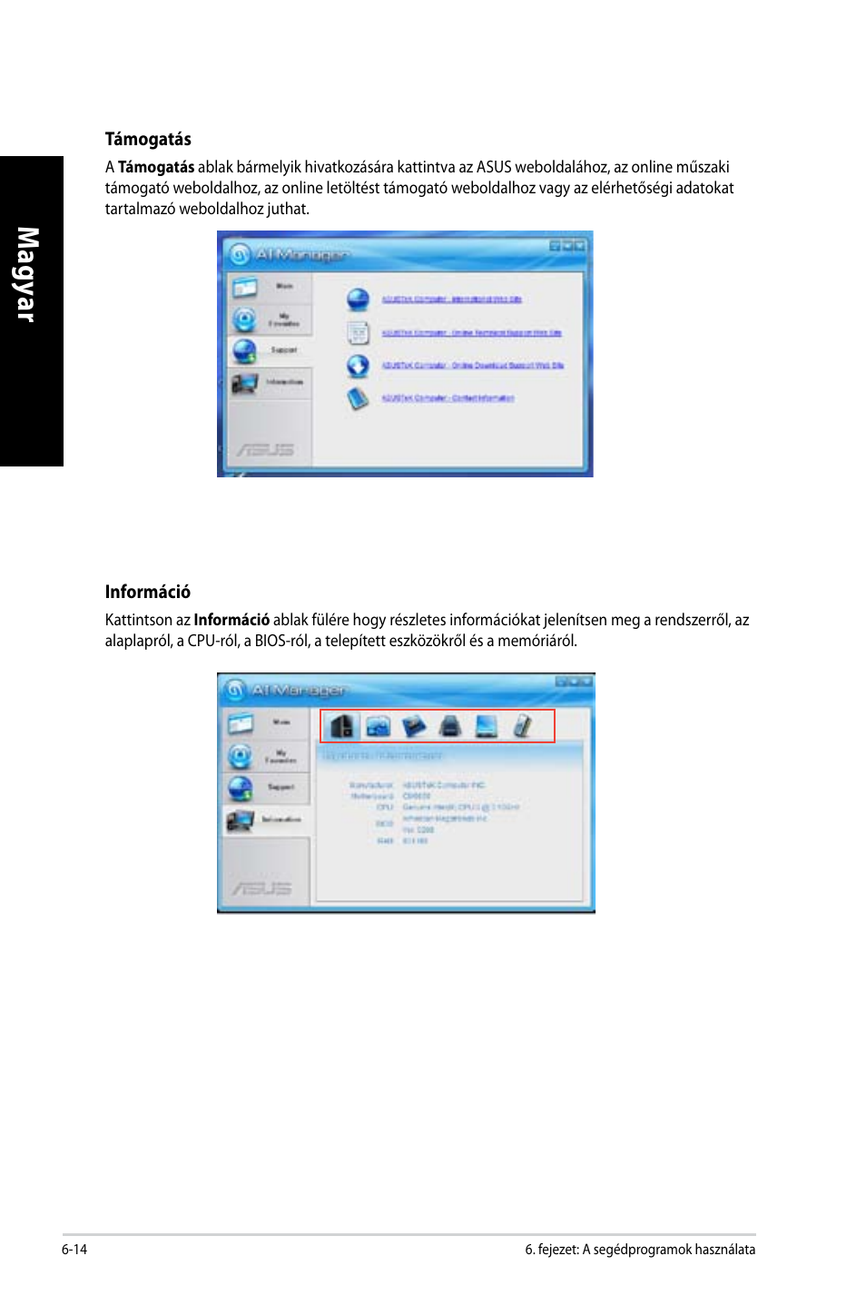 Mag ya r m ag ya r m ag ya r m ag ya r | Asus CM6650 User Manual | Page 238 / 420