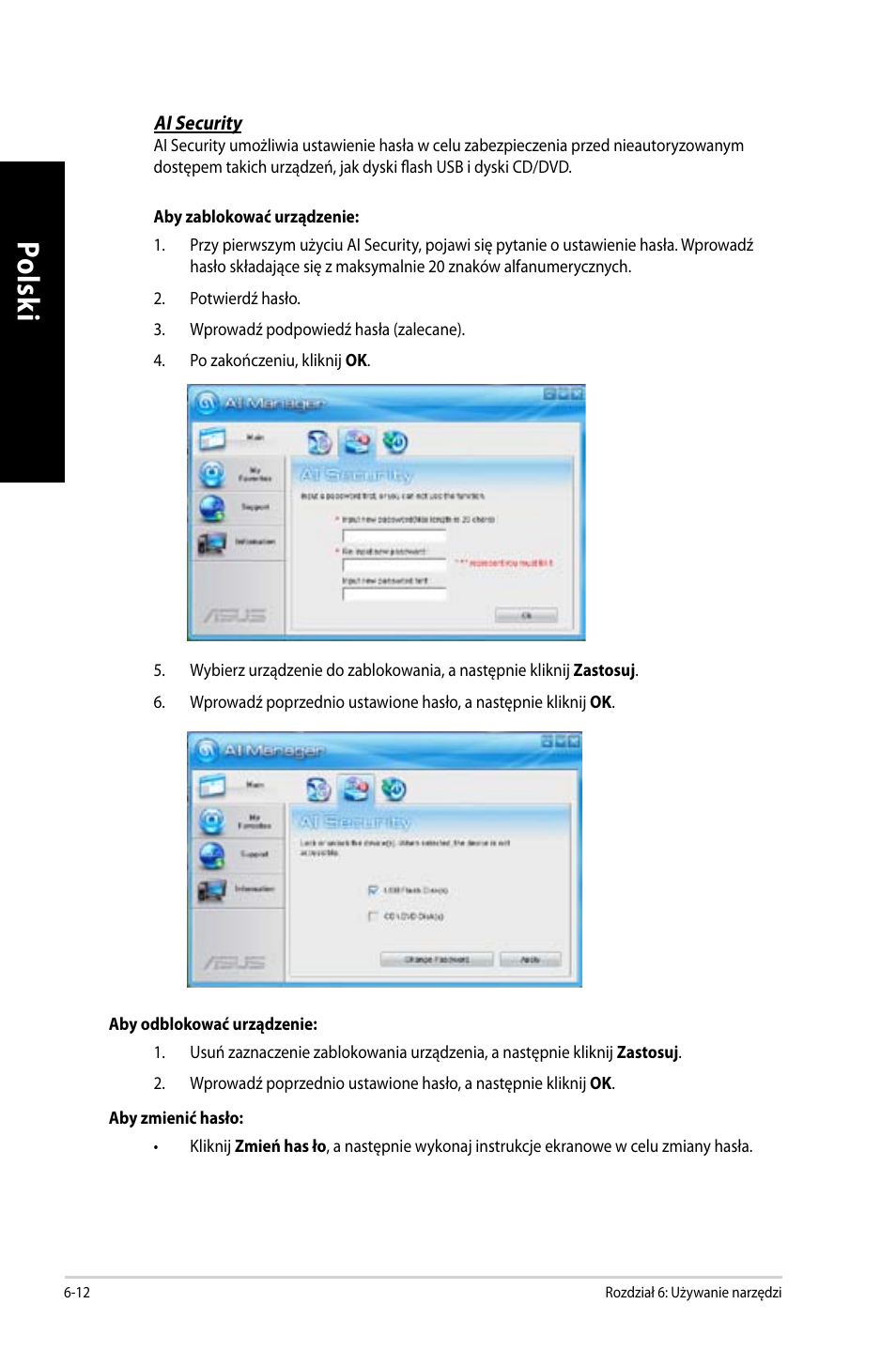 Po lsk i po ls ki po lsk i po ls ki | Asus CM6650 User Manual | Page 404 / 420