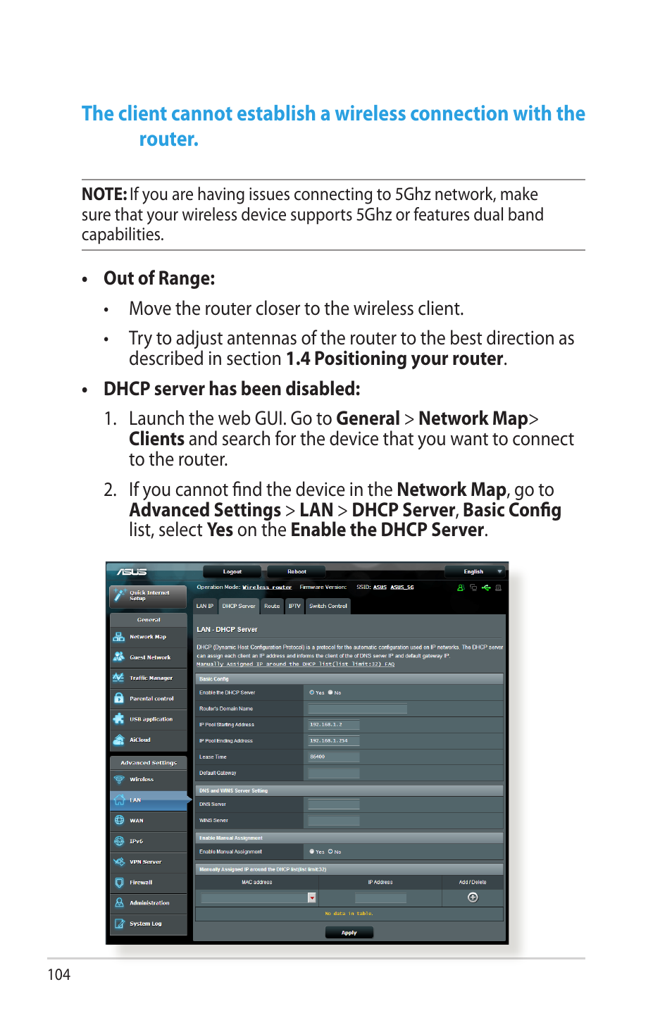 Asus RT-N66W User Manual | Page 104 / 130