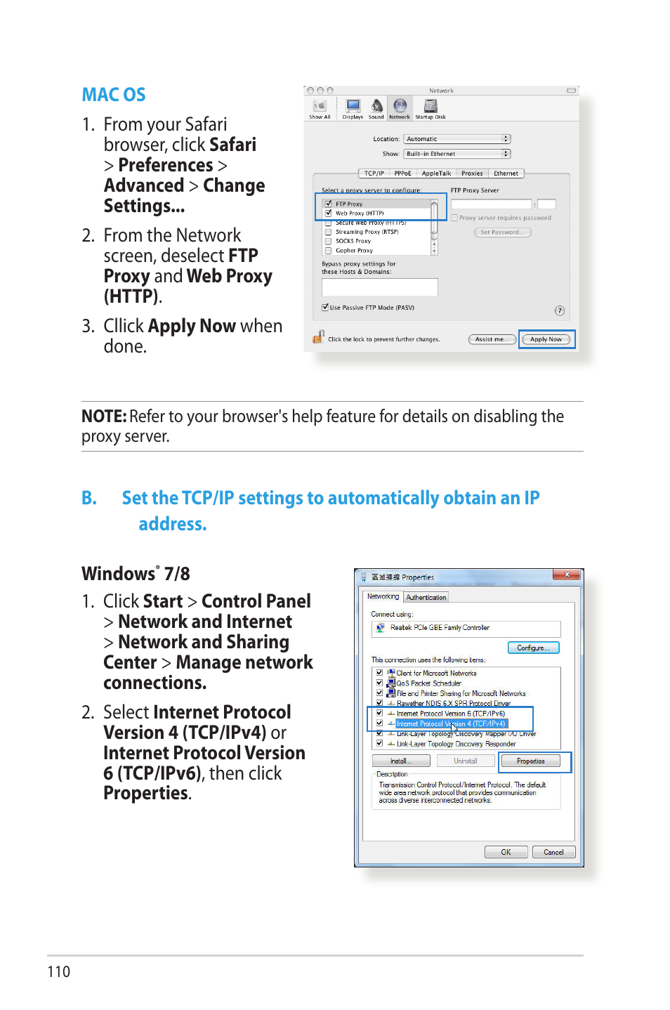 Asus RT-N66W User Manual | Page 110 / 130