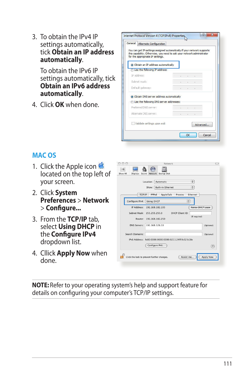 Asus RT-N66W User Manual | Page 111 / 130