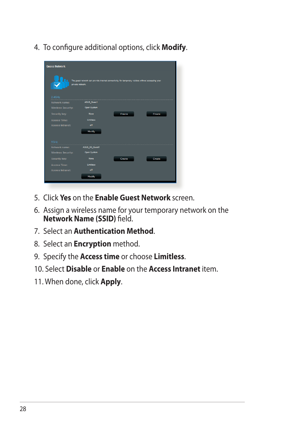 Asus RT-N66W User Manual | Page 28 / 130