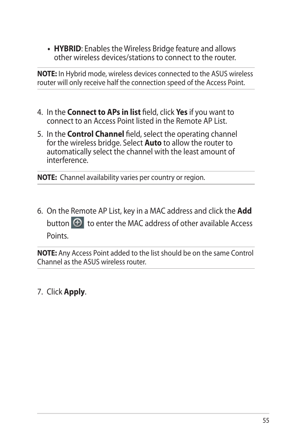 Asus RT-N66W User Manual | Page 55 / 130