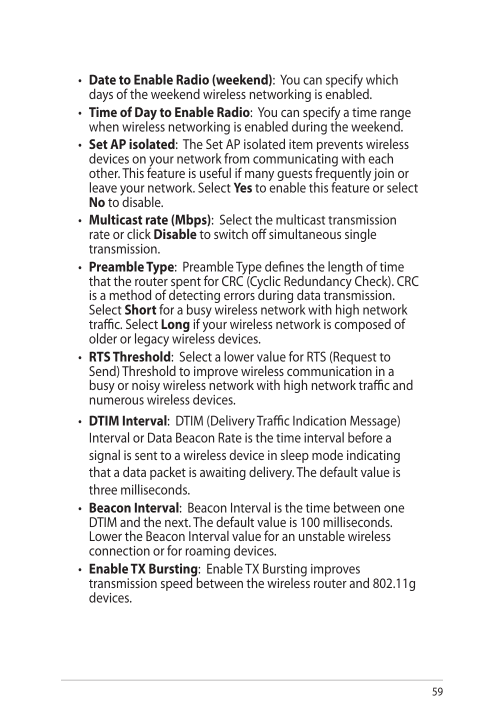 Asus RT-N66W User Manual | Page 59 / 130