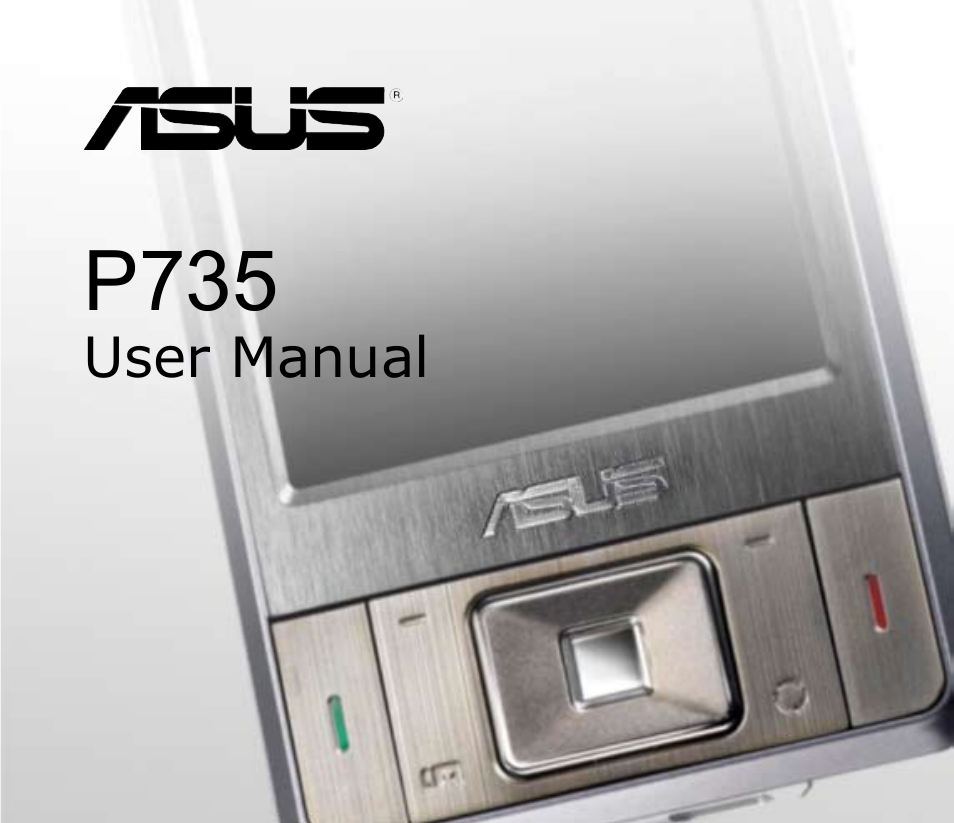 Asus P735 User Manual | 150 pages