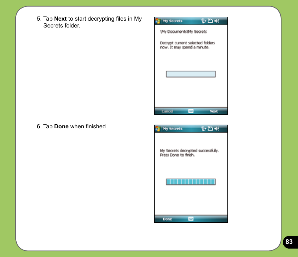 Asus P735 User Manual | Page 83 / 150