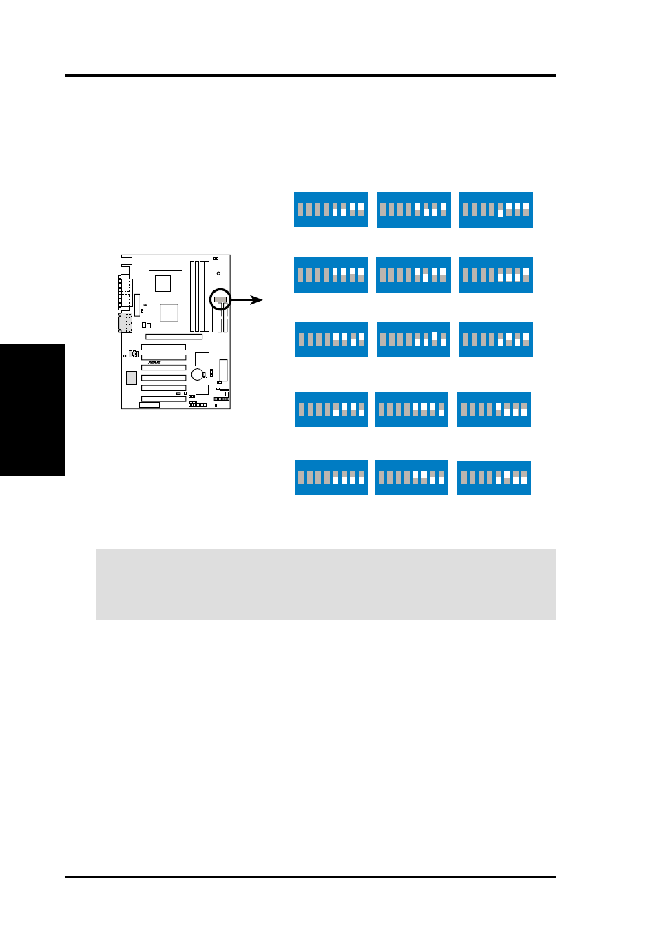 Hardware setup, 18 asus tuv4x user’s manual, Tuv4x cpu external frequency selection | Asus TUV4X User Manual | Page 18 / 94