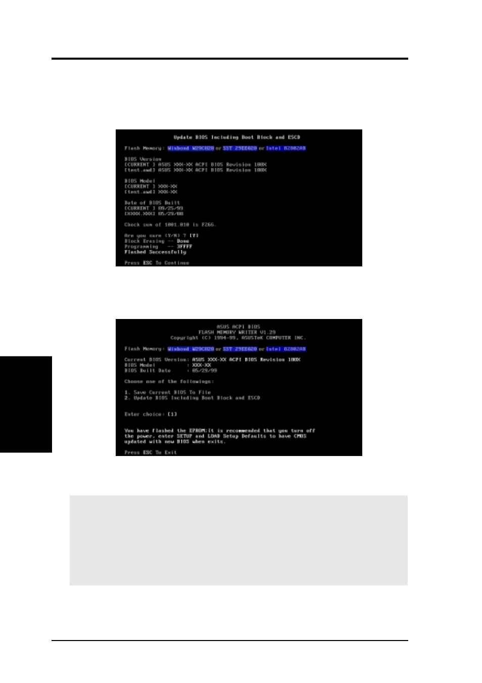 Bios setup | Asus TUV4X User Manual | Page 48 / 94