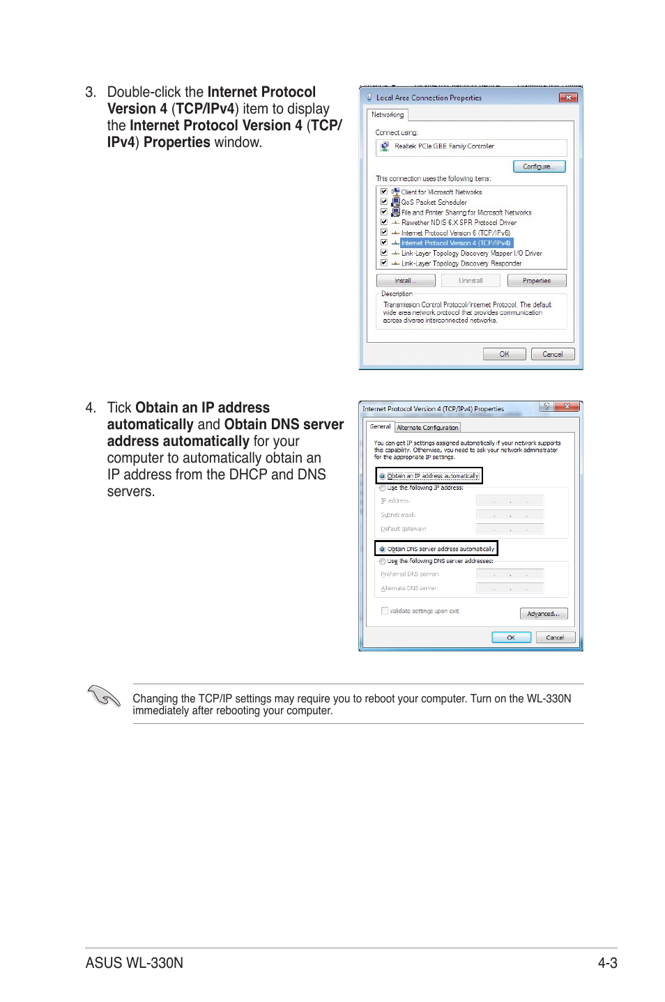 Asus WL-330N User Manual | Page 27 / 68