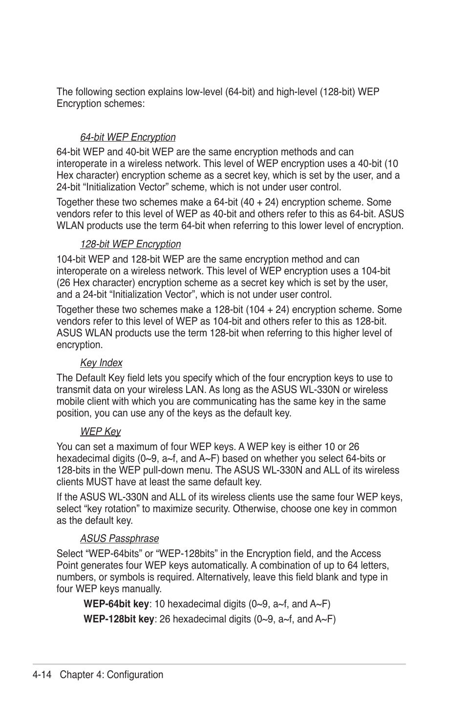 Asus WL-330N User Manual | Page 38 / 68