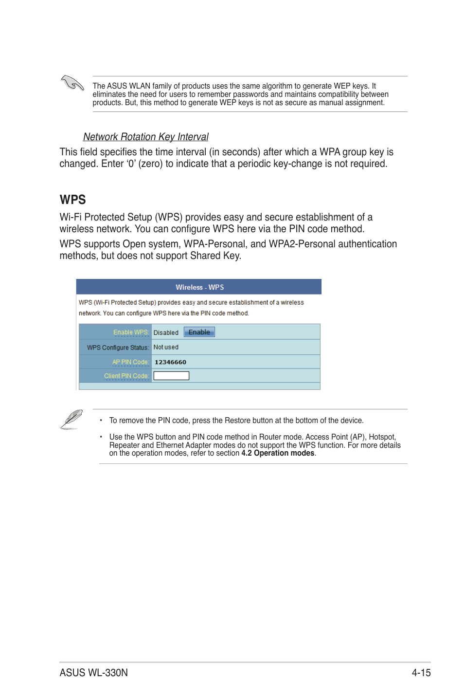 Asus WL-330N User Manual | Page 39 / 68